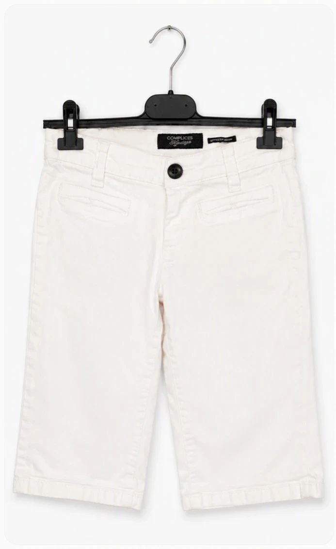 Short blanc Complices 14 ans – style été classique et confortable